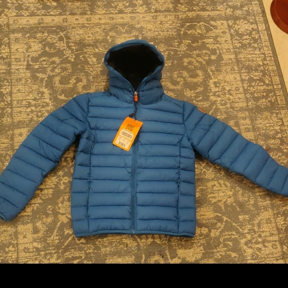 New!Boys' puffer jacket dony in blue berry mod. - Picture 5 of 8